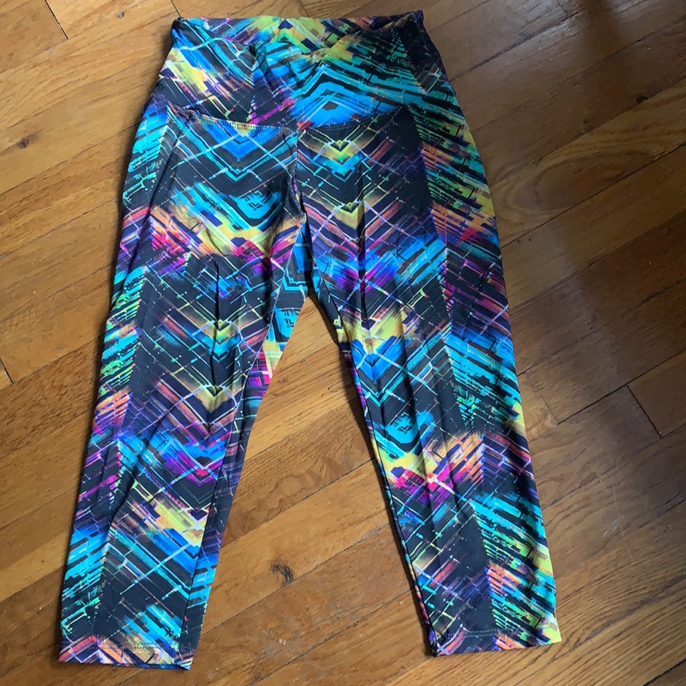 Lightweight cropped Candida Maria leggings. Sz S/M